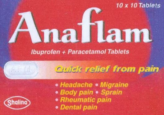 ANAFLAM QUICK RELIEF FROM PAIN