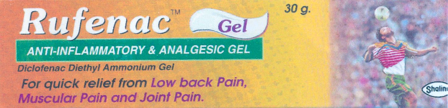 RUFENAC GEL ANTI-INFLAMMATORY ANALGESIC GEL
