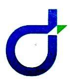 Designed letter d in lower case and a diamond shape embedded on the letter