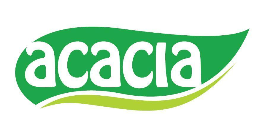 Designed word acacia