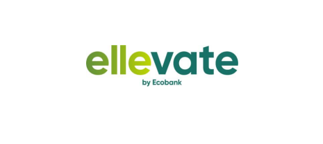 Stylized word ellevate by ecobank
