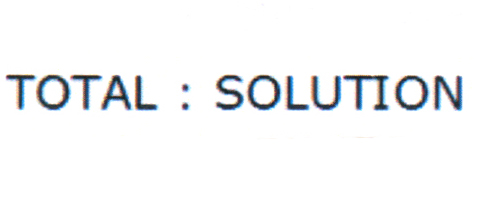 TOTAL : SOLUTION