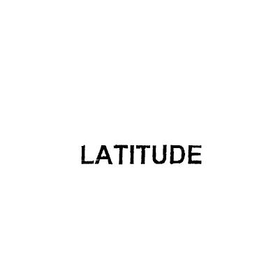 LATITUDE