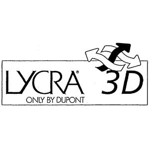 LYCRA 3D ONLY BY DUPONT