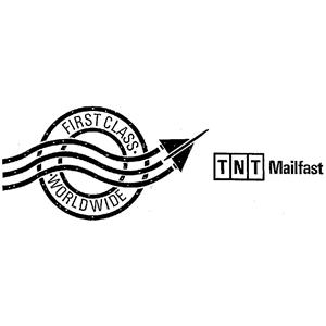 FIRST CLASS WORLDWIDE T N T MAILFAST