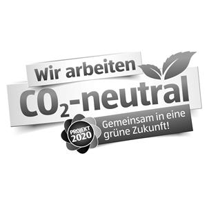 WIR ARBEITEN CO2-NEUTRAL PROJEKT 2020 GEMEINSAM IN EINE GRÜNE ZUKUNFT!