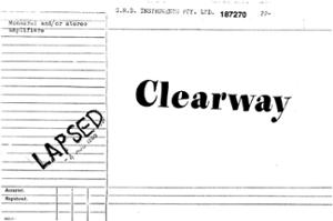 CLEARWAY
