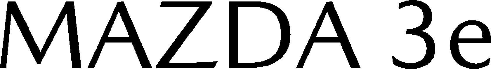 MAZDA 3E