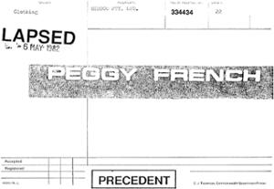 PEGGY FRENCH