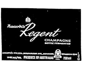 ANGOVE`S REGENT CHAMPAGNE