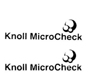 KNOLL MICROCHECK