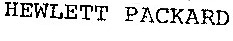 HEWLETT PACKARD