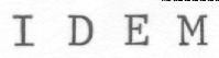 IDEM