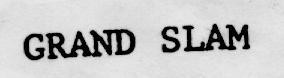 GRAND SLAM