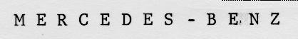 MERCEDES - BENZ
