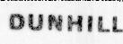 DUNHILL