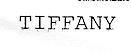 TIFFANY
