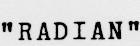 RADIAN