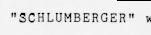 SCHLUMBERGER