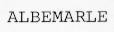 ALBEMARLE