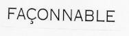FACONNABLE