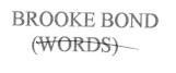 BROOK BAND