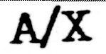 A/X