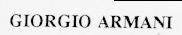 GIORGIO ARMANI