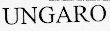 UNGARO انكارو