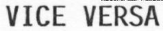 VICE VERSA