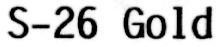 S - 26 GOLD