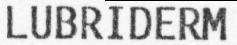 LUBRIDERM
