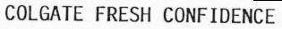 COLGATE FRESH CONFIDENCE