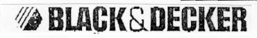 BLACK & DECKER