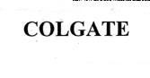 COLGATE