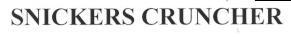 SNICKERS CRUNCHER