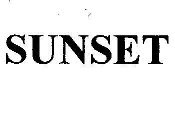 SUNSET