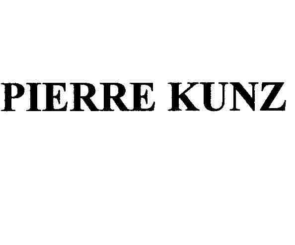 PIERRE KUNZ