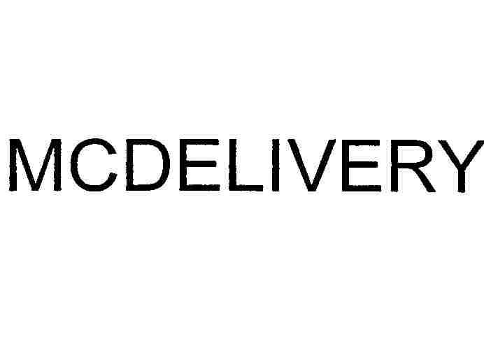 MCDELIVERY