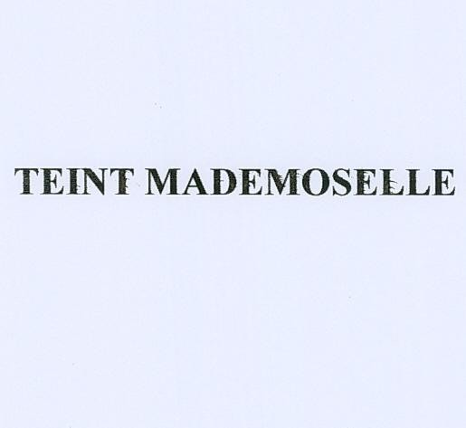 TEINT MADEMOISELLE