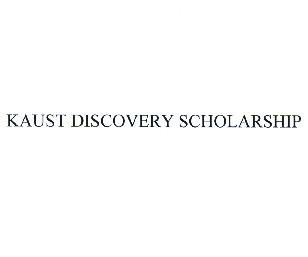 KAUST DISCOVERY SCHOLARSHIP