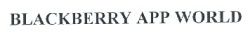 BLACKBERRY APP WORLD بلاكبيري ايه بي بي وورلد