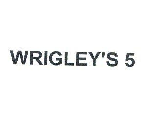 WRIGLEY`S5