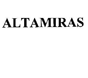 ALTAMIRAS