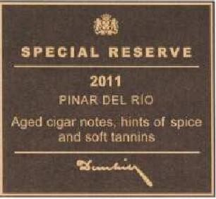 SPECIAL RESERVE 2011 PINAR DEL RIO