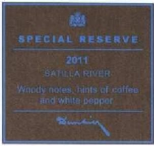 SPECIAL RESERVE 2011 SATILLA RIVER