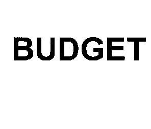BUDGET
