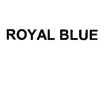 ROYAL BLUE