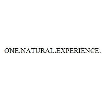 ONE. NATURAL.EXPERIENCE.