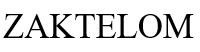 ZAKTELOM
